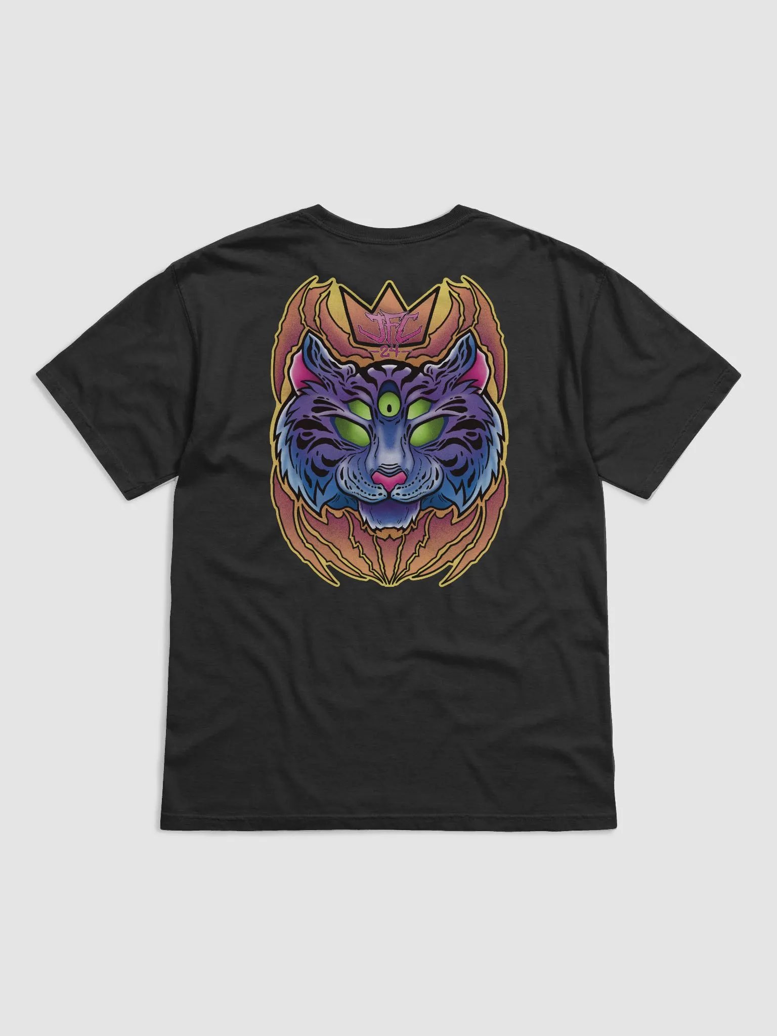 Tiger King -24- (Back Design on Heavyweight T-Shirt) product image (2)