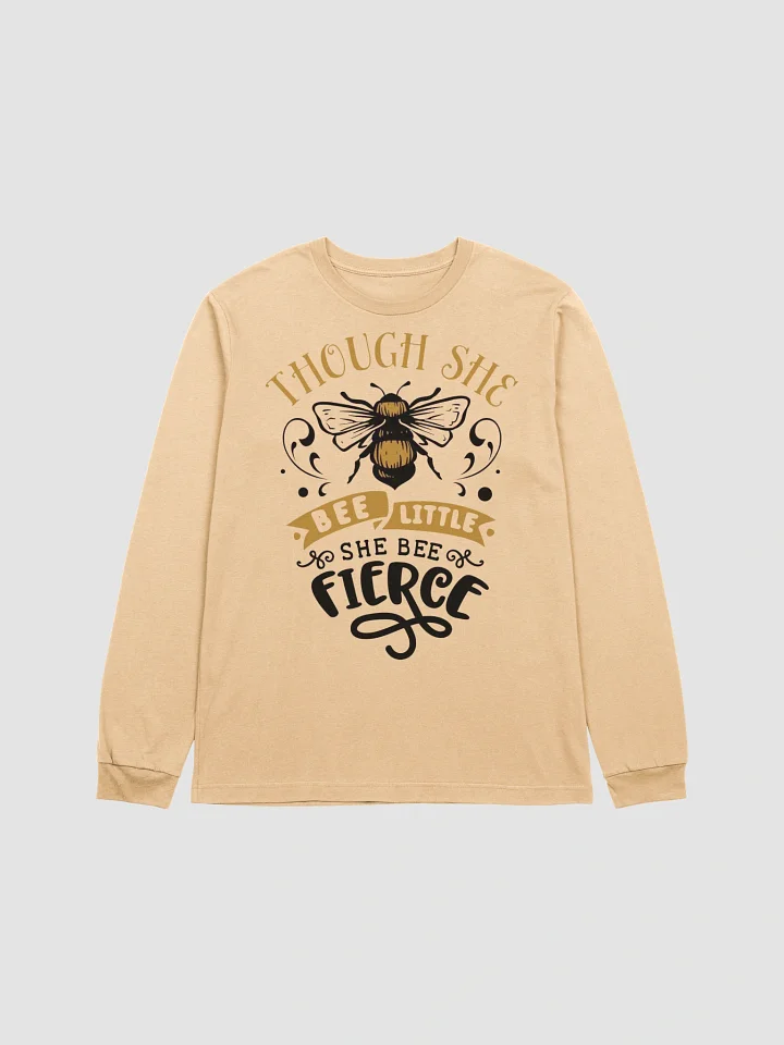 Fierce Bee Illustration Long Sleeve T-Shirt product image (2)