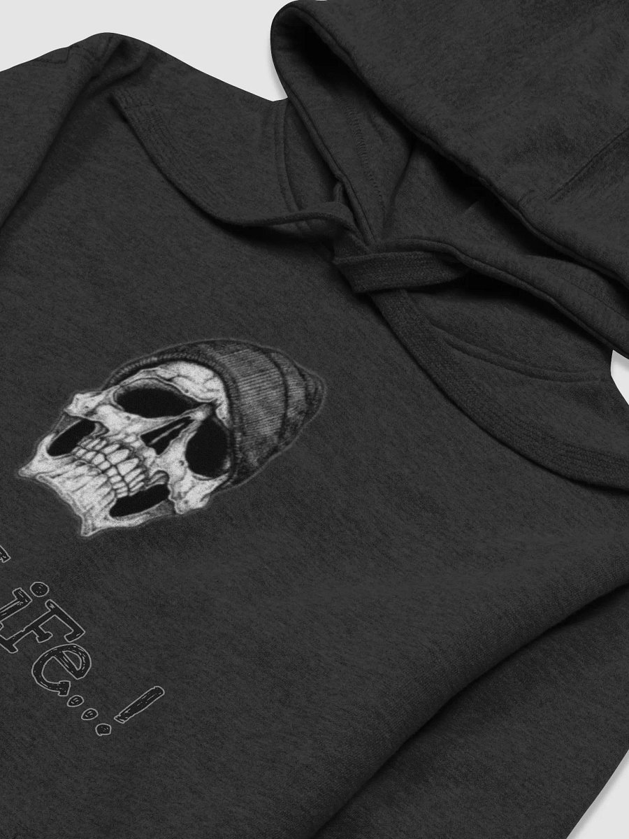 Brat Life Unisex Hoodie with Skull Graphic - By Jogadoos product image (3)