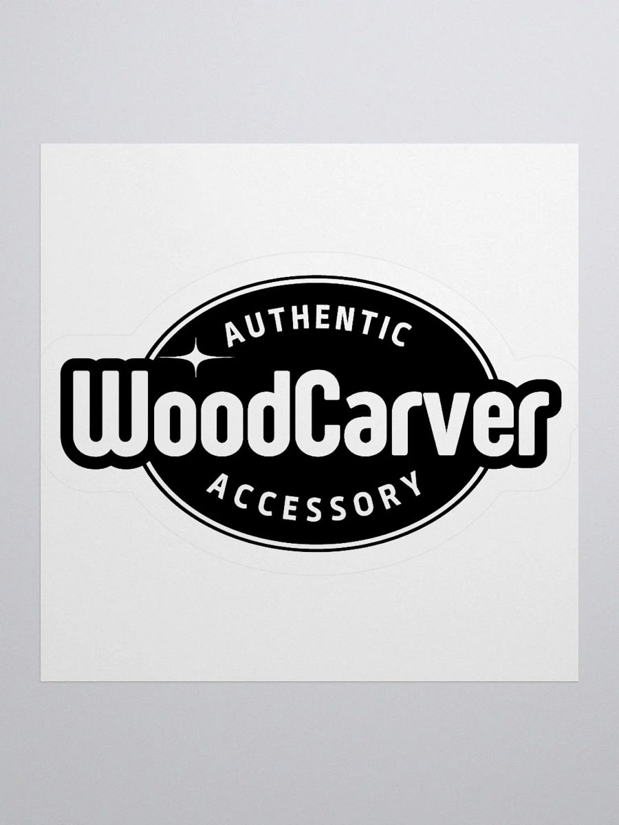 Authentic WoodCarver Accessory Sticker product image (1)