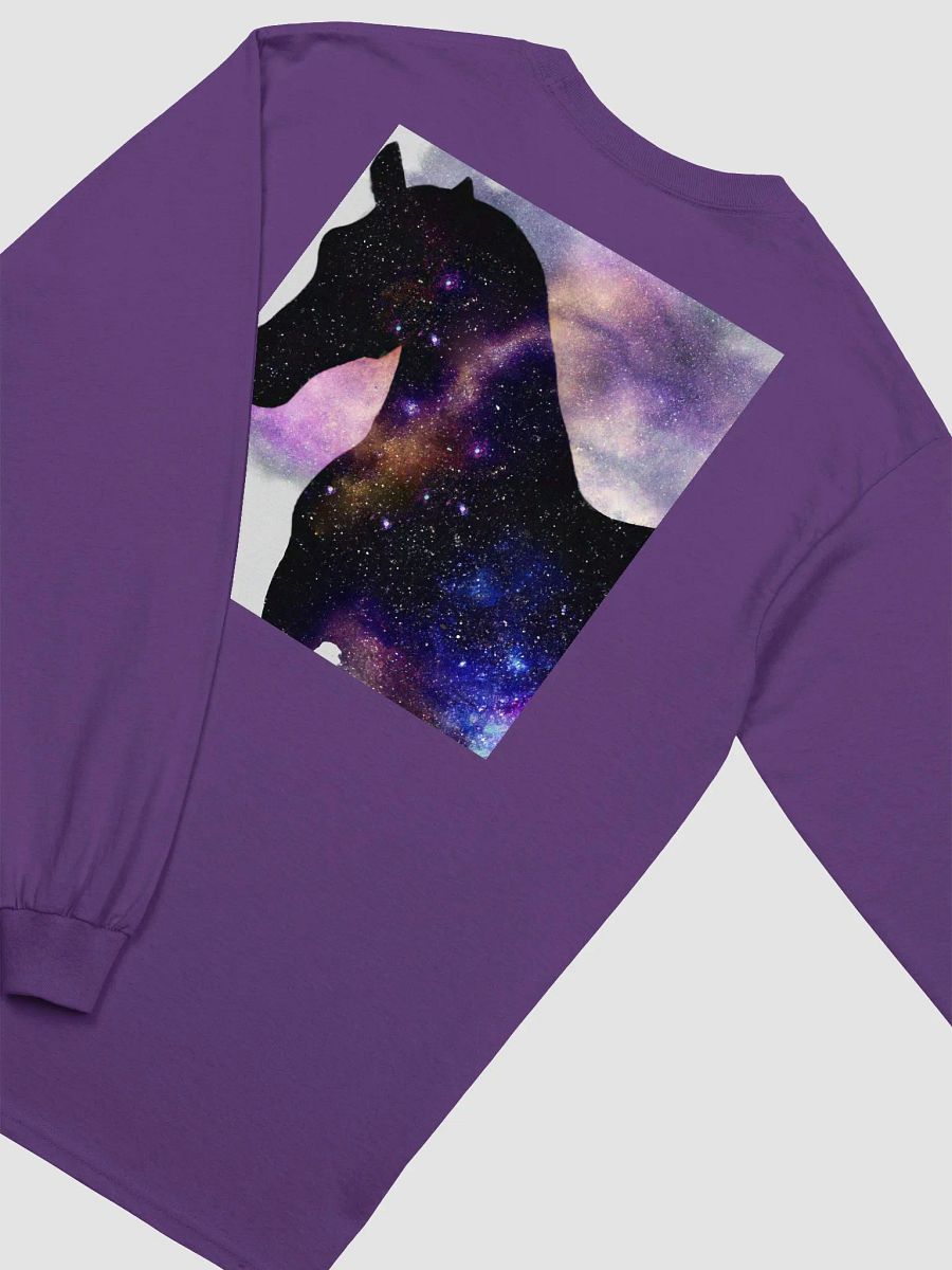 Infinity horse - Nebula horses long sleeved t shirt product image (4)