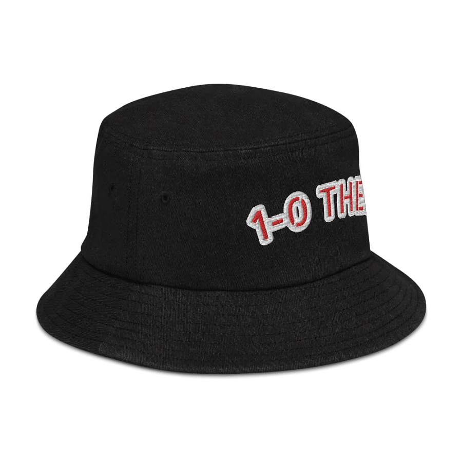 1-0 THEM EMBROIDERED BUCKET HAT product image (3)