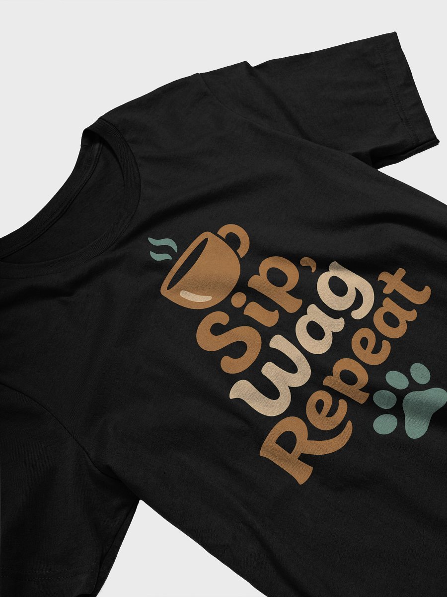 Sip, Wag, Repeat Graphic Tee product image (3)