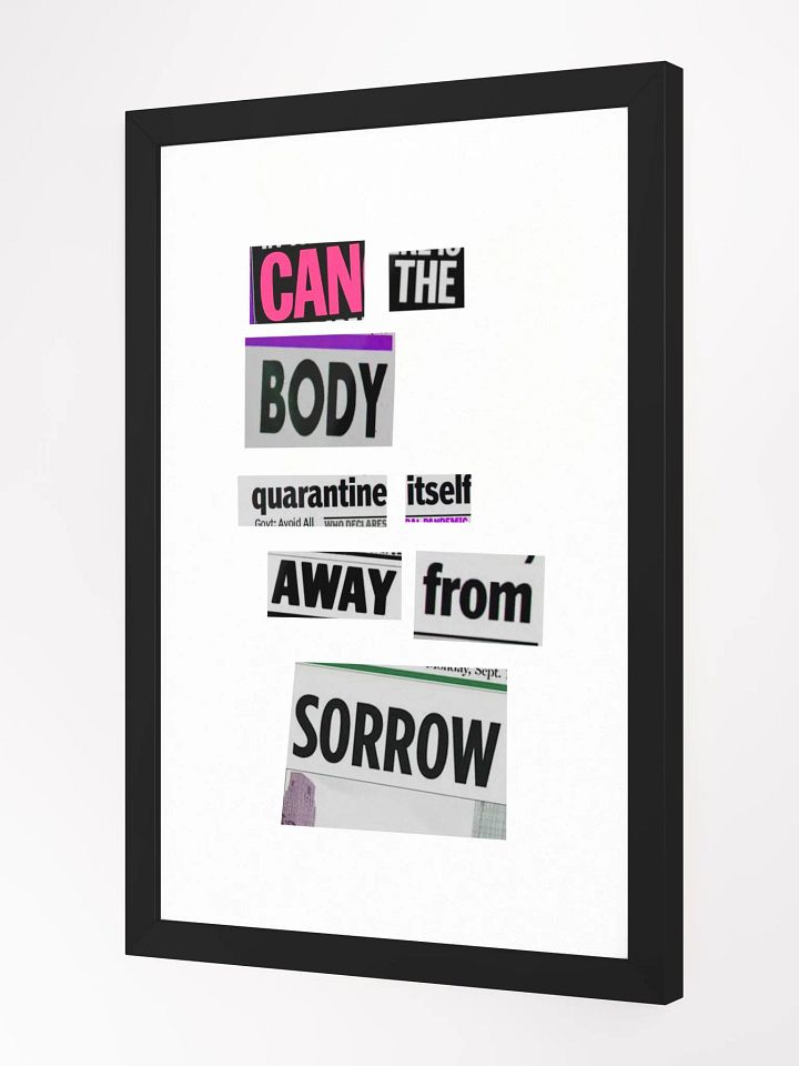 Sorrow Art Print product image (7)