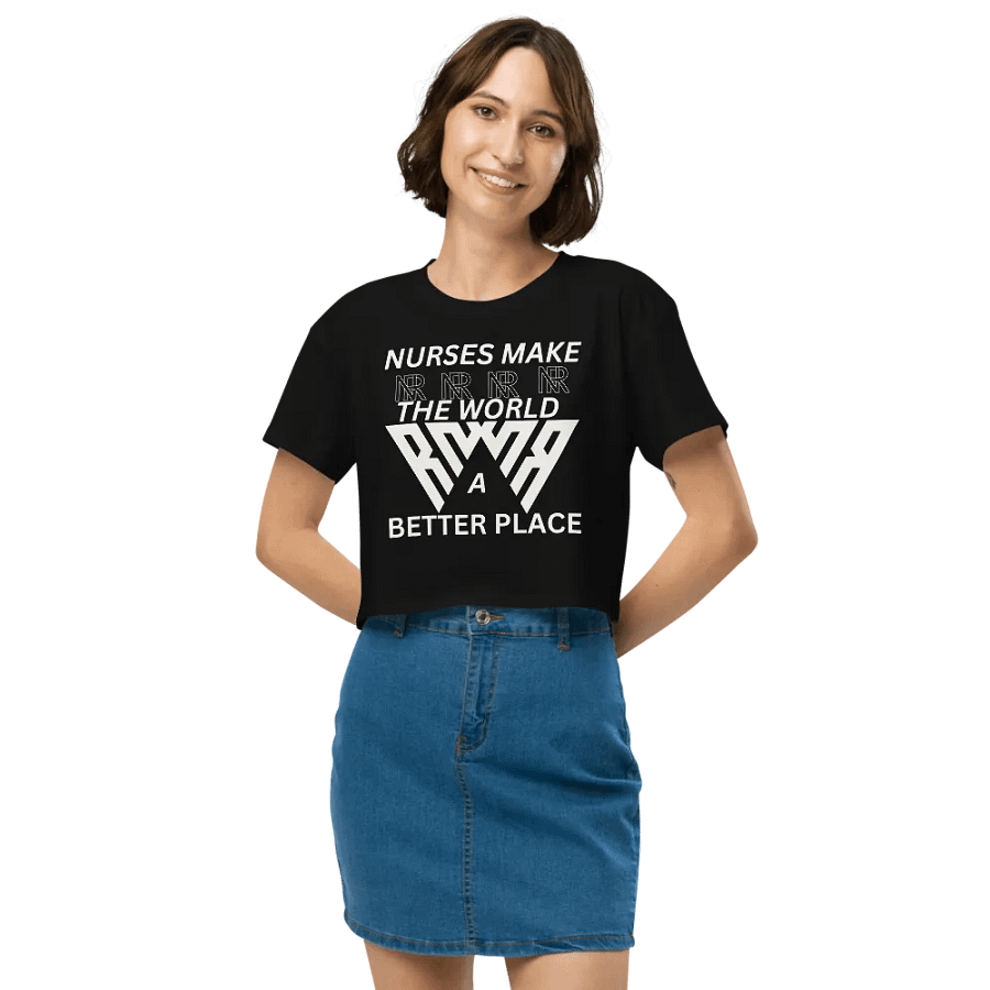 Angular Elegance Women's Crop Top product image (6)