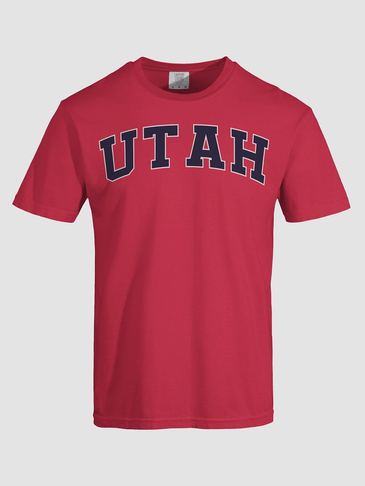 Utah Vintage Stylish Unisex Garment-Dyed T-shirt product image (1)