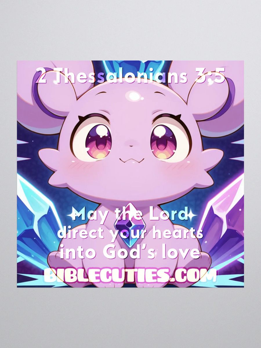 Bible Cuties Philip - May the Lord direct your hearts into God's love product image (1)