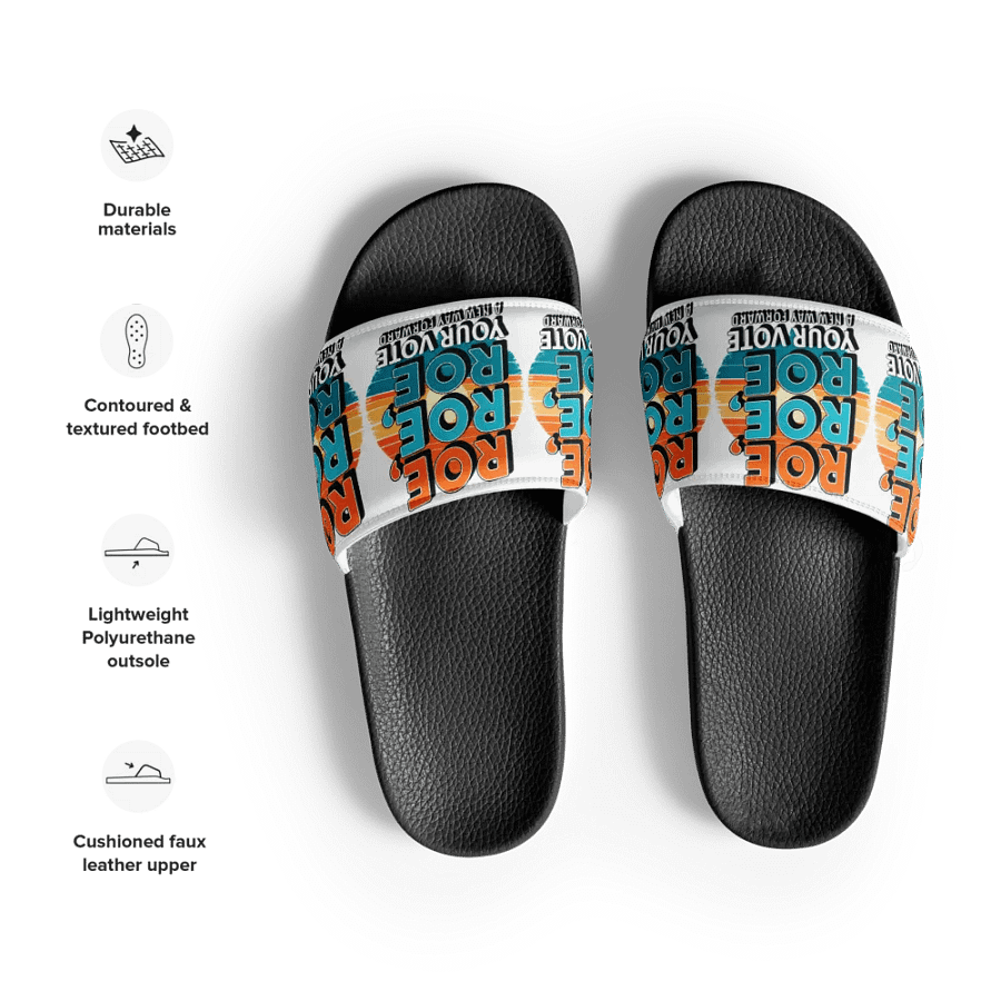 ROE YOUR VOTE Women's Slides product image (12)