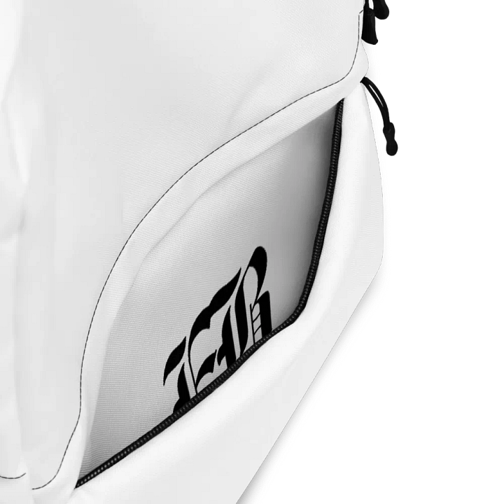 Classy: All white Back Pack product image (2)