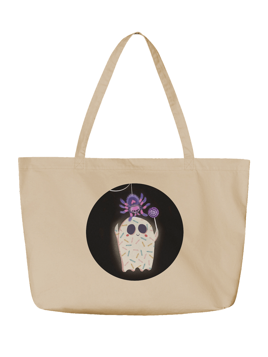 Little Ghost & Pet Spider - Tote Bag product image (3)