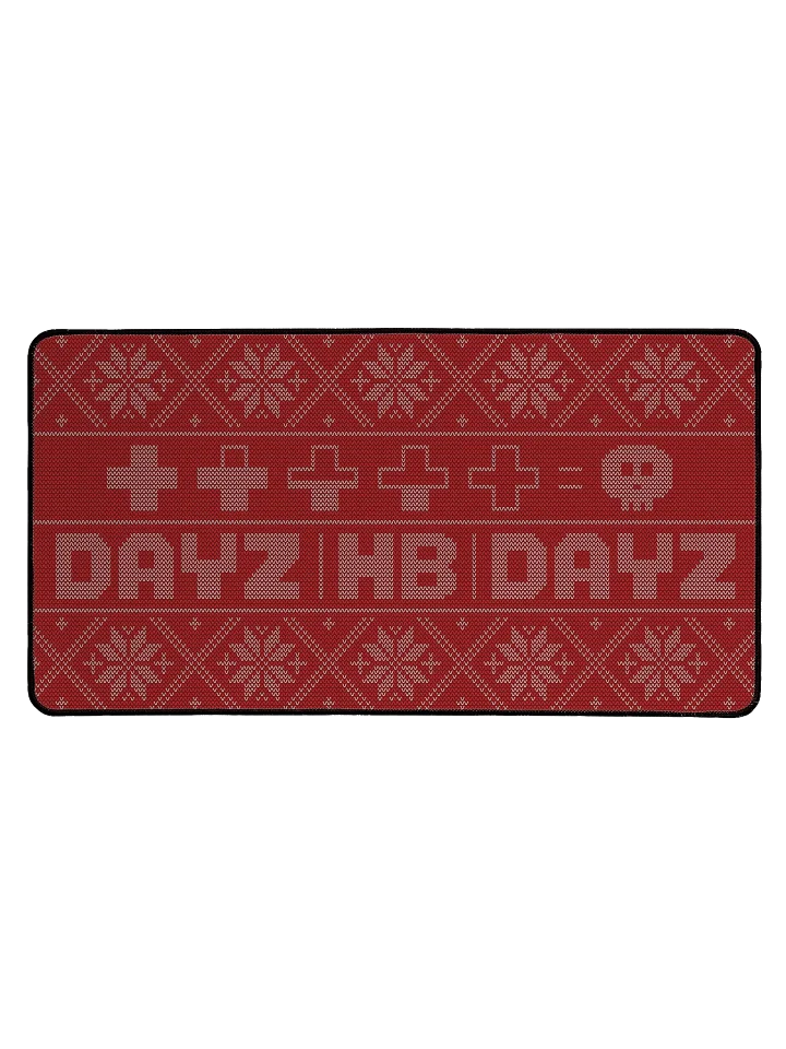 HappyBombs Festive Knit Desk Mouse Mat - Extra large product image (2)