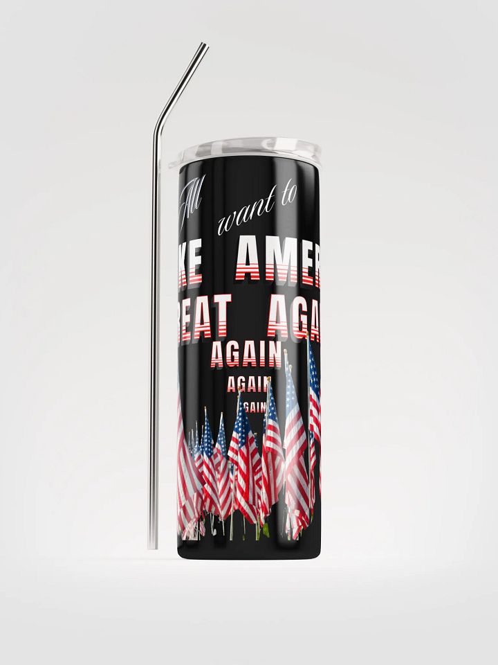 MAGA again Stainless Steel Tumbler gift for mom dad friendss product image (1)