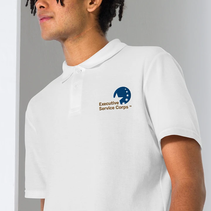 Polo Shirt with embroidered Executive Service Corps Logo product image (1)