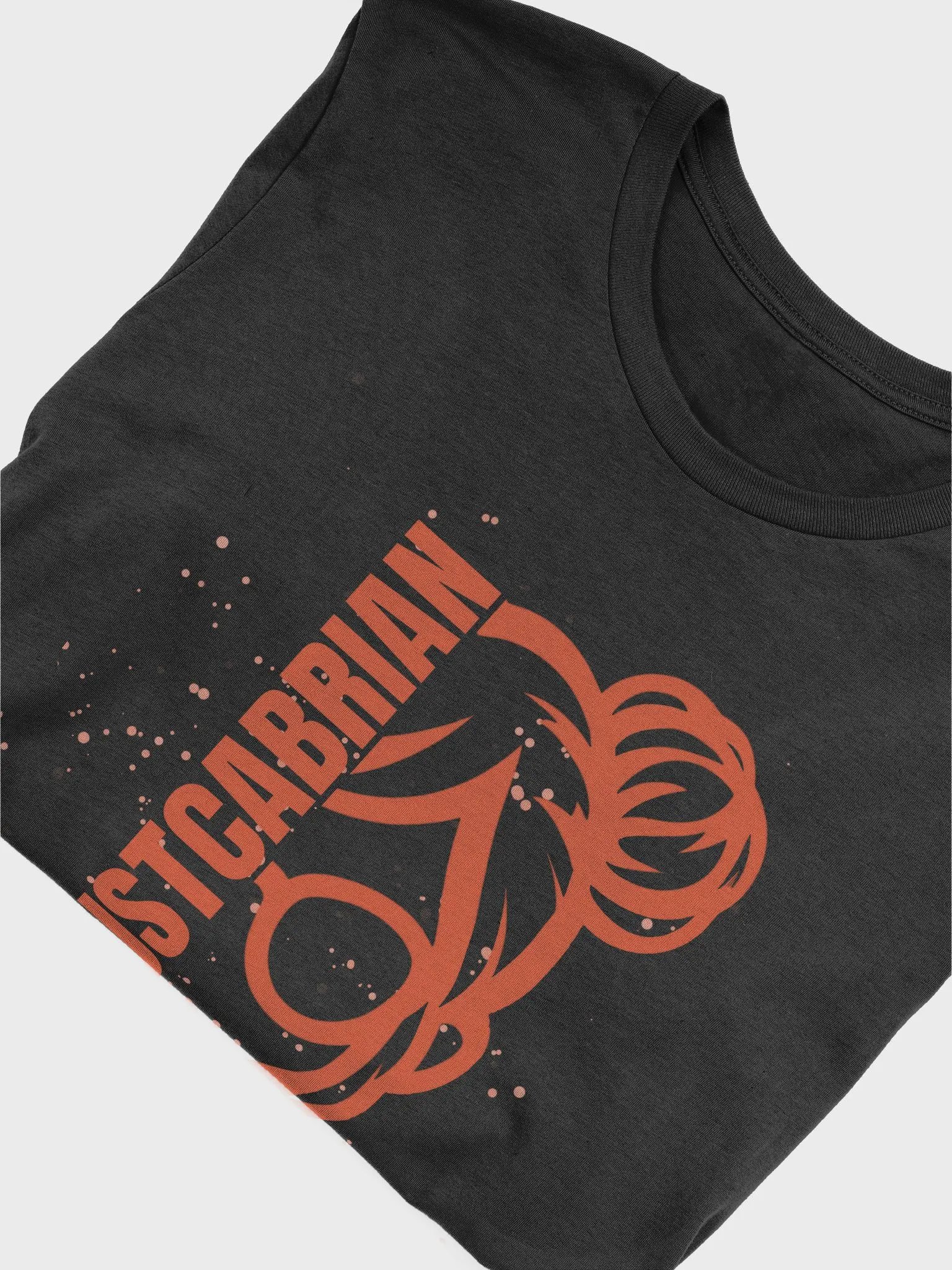 JustCabrian Logo Splatter Tee (Orange) product image (5)