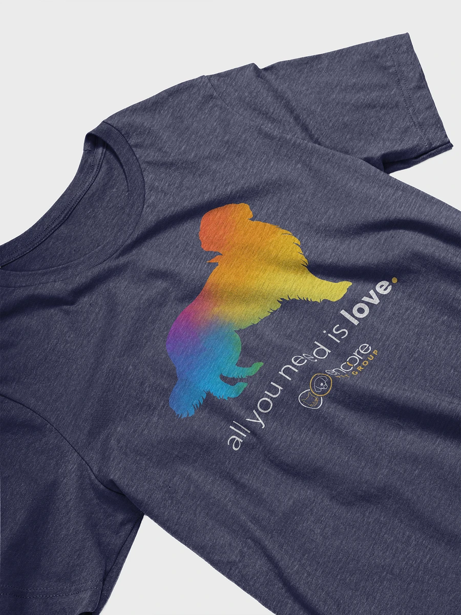 Encore All You Need Is Love Pride Bella+Canvas T-Shirt product image (3)