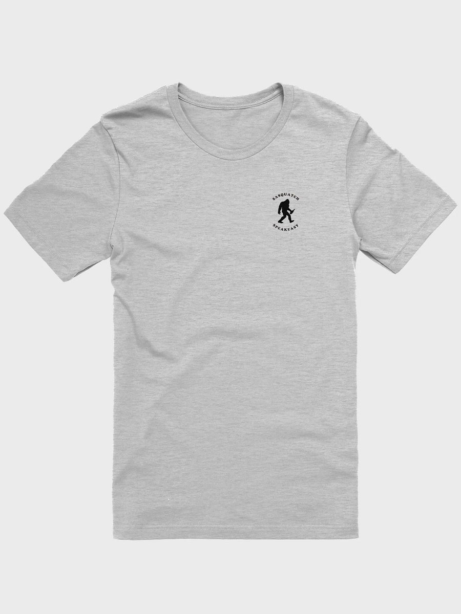 Sasquatch Speakeasy T-Shirt front/back product image (1)