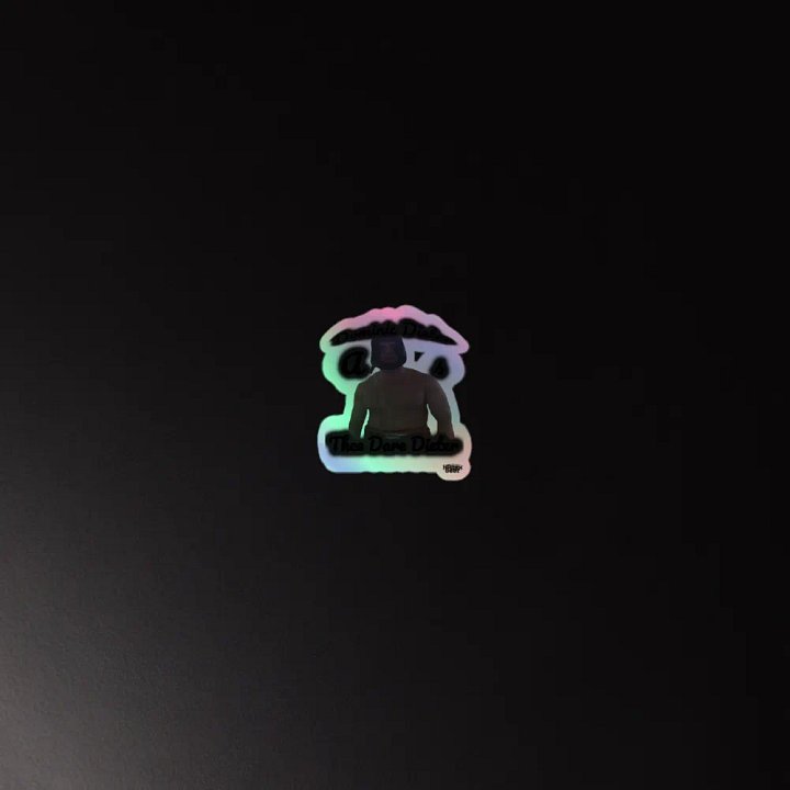 Dominic Dieter As Thee Dare Dieter 02 - Kiss-Cut Holographic Sticker product image (2)