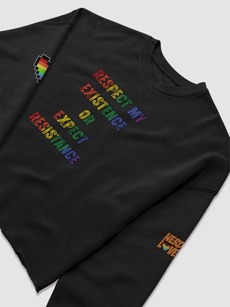 Respect my Existence or Expect Resistance - Crop Top Shirt product image (5)