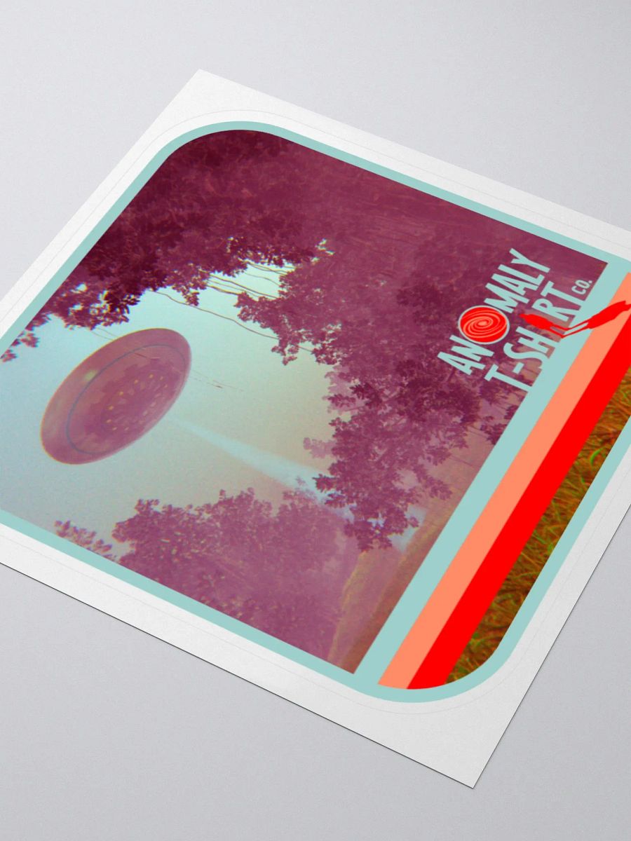 Vintage UFO Beam Kiss Cut Stickers product image (3)