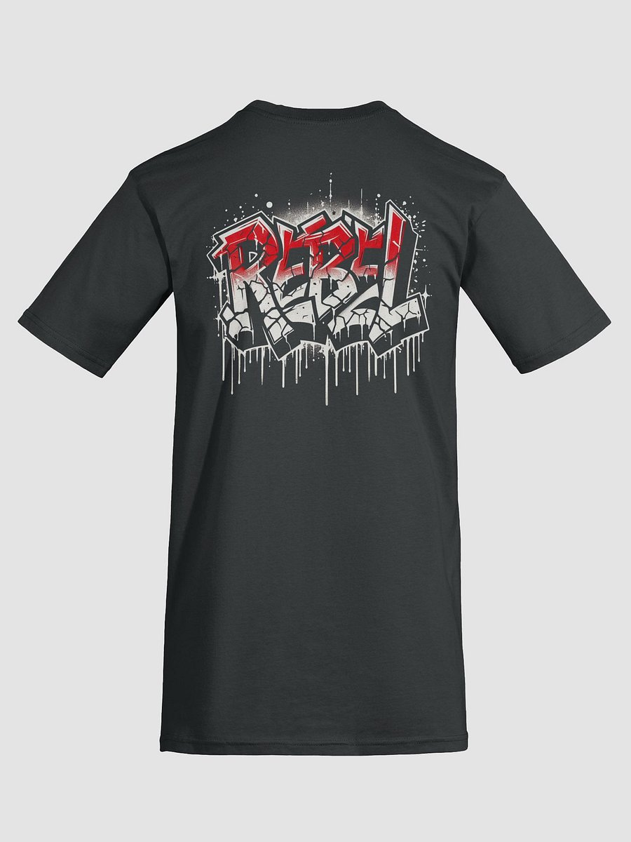 REBEL | Urban Graffiti Tag T-Shirt for Skaters and Outlaws product image (9)