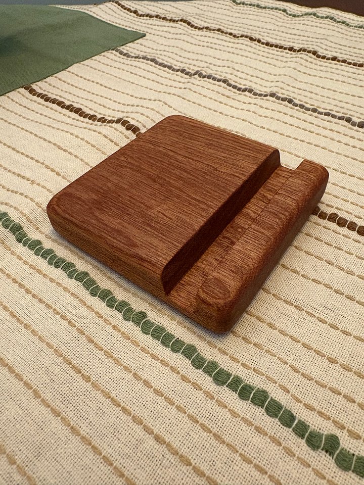 Sapele Phone Stand product image (2)