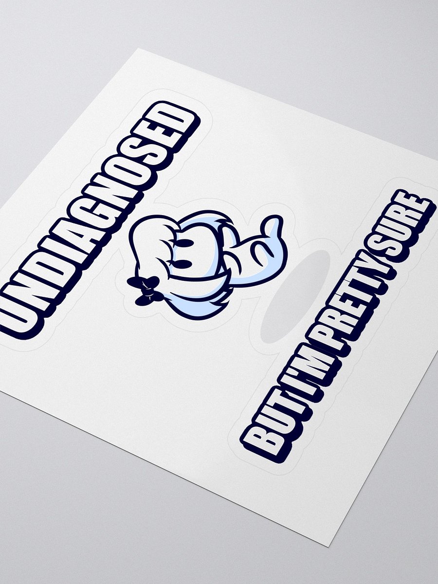 Mini Mona "Undiagnosed" Sticker product image (3)