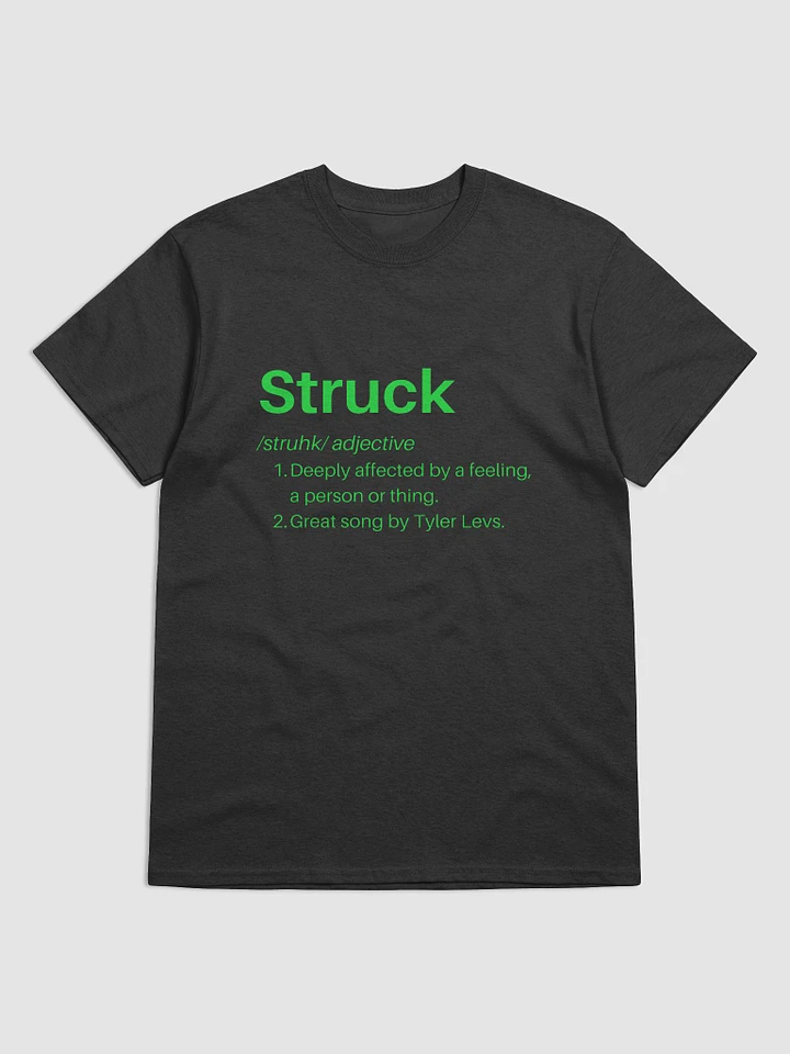 Struck - Adjective T-Shirt (Green Text) product image (1)