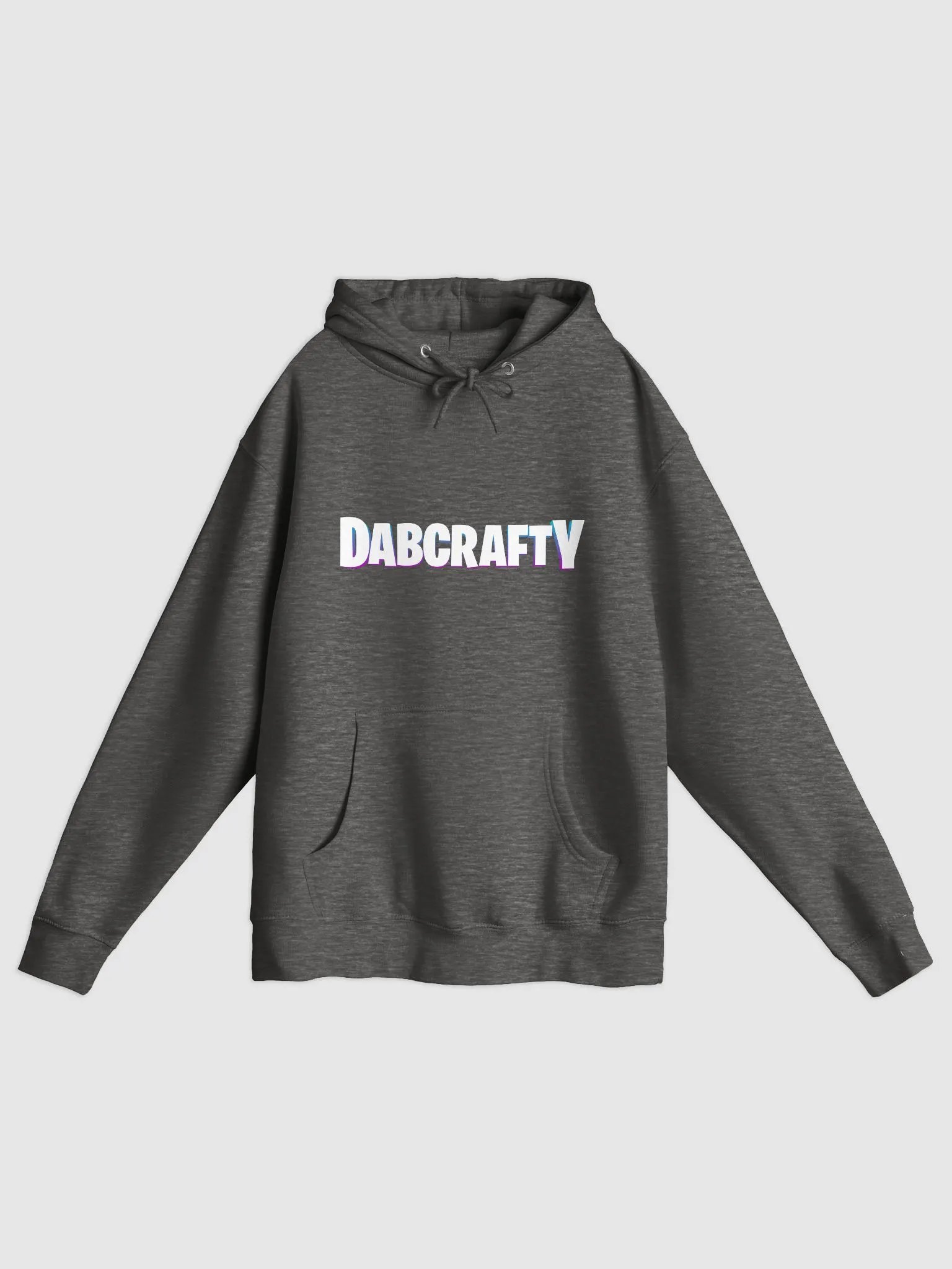 🧥🔥 First Edition Dabcrafty Hoodie ALT White – A Must-Have for Fans! 🔥🎮 product image (2)