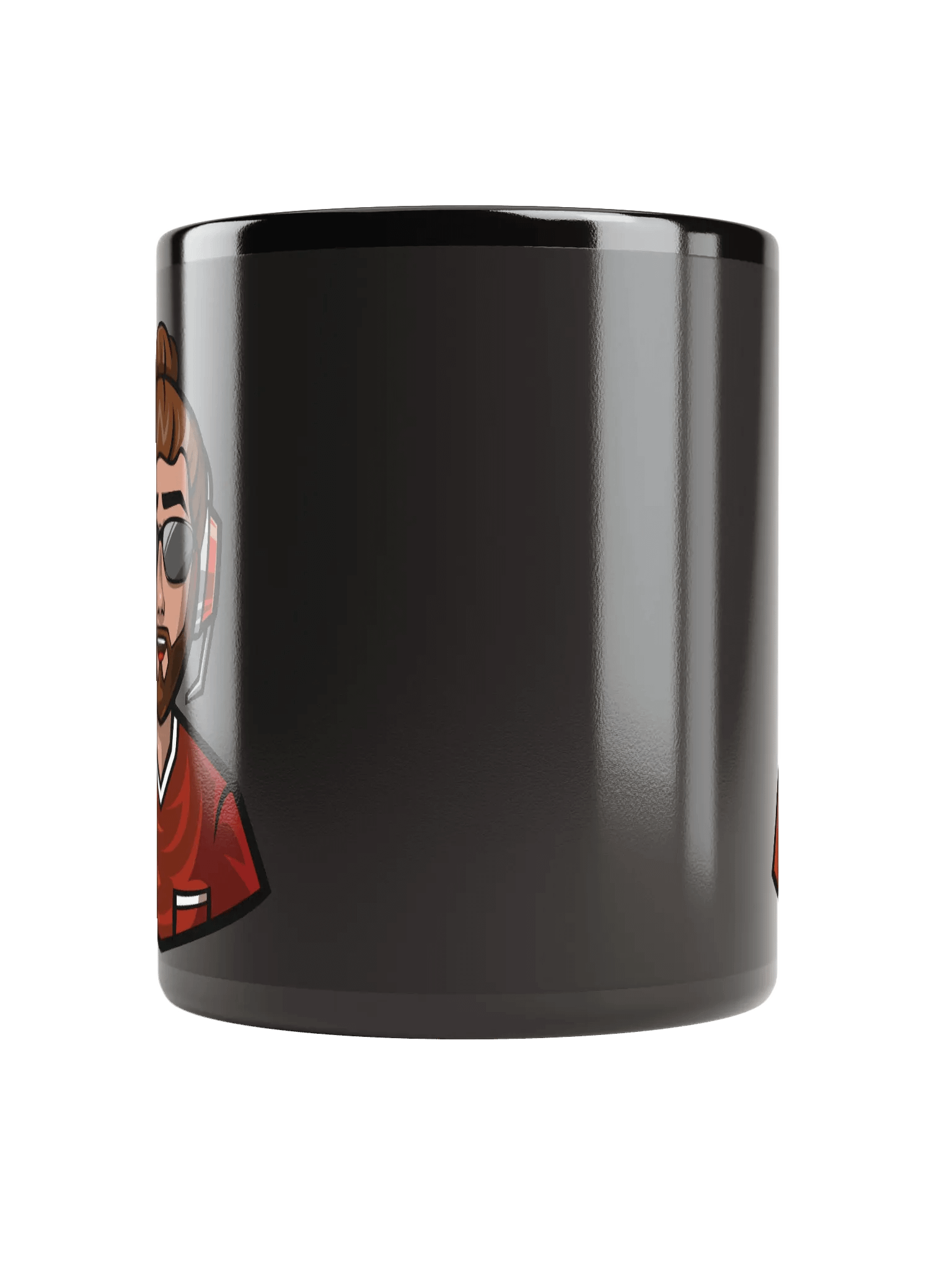 Mug noir brillant - JSTV product image (6)