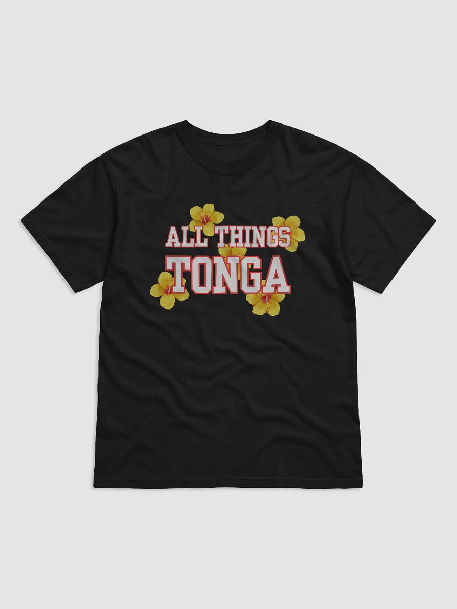 All Things Tonga Yellow Flower Tshirt product image (2)