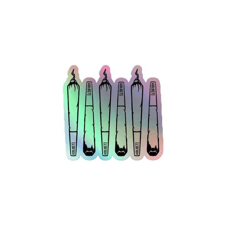 ASolid[7] Holographic Joint Stickers (Lit & Unlit Duo) - Plain product image (1)