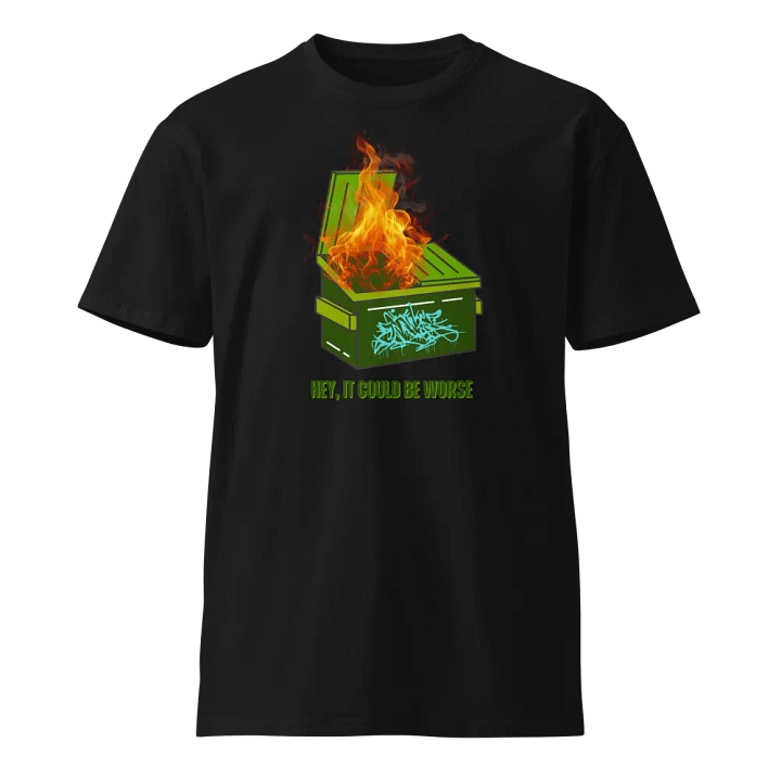 Dumpster Fire Vibes Unisex Tee product image (1)