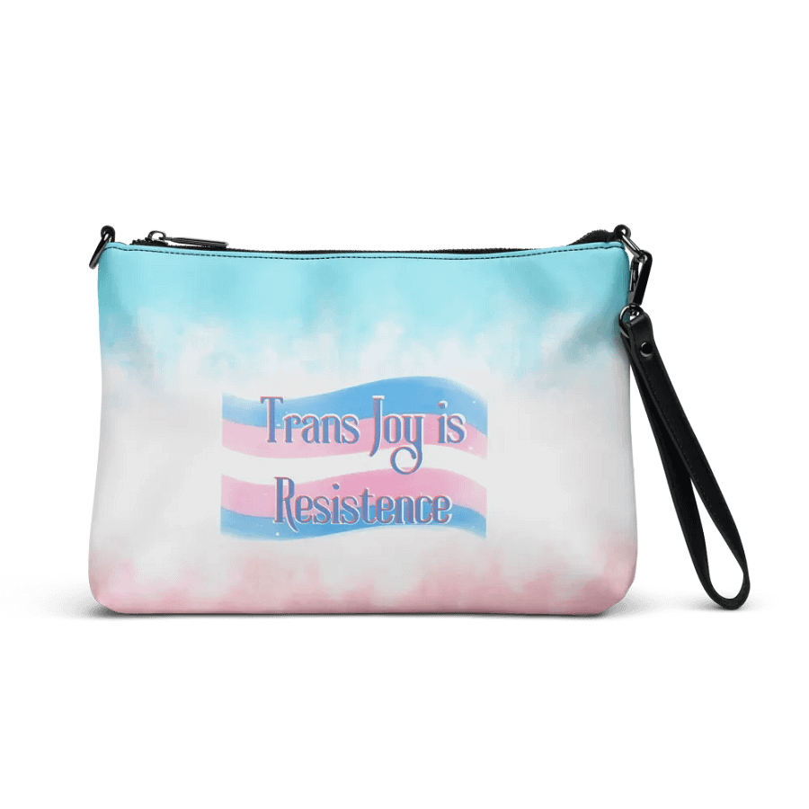 Resistors, Trans Joy is Resistance, Cross-body Bag product image (1)