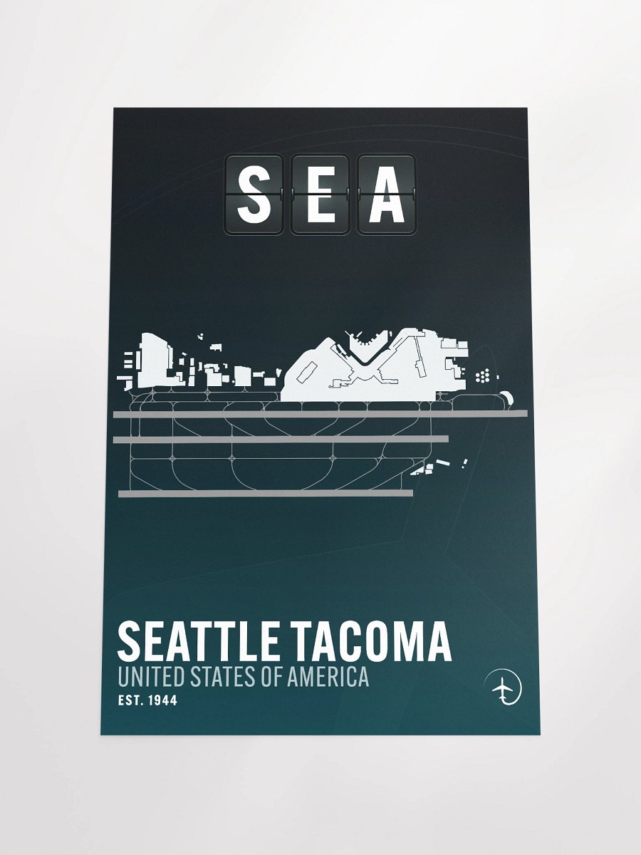 Seattle SEA Poster product image (4)