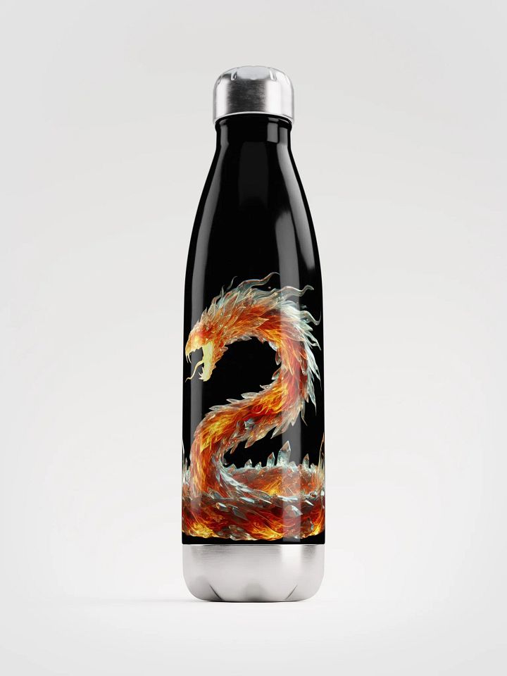 Crystallized Fire Snake #2 Stainless Steel Water Bottle product image (1)