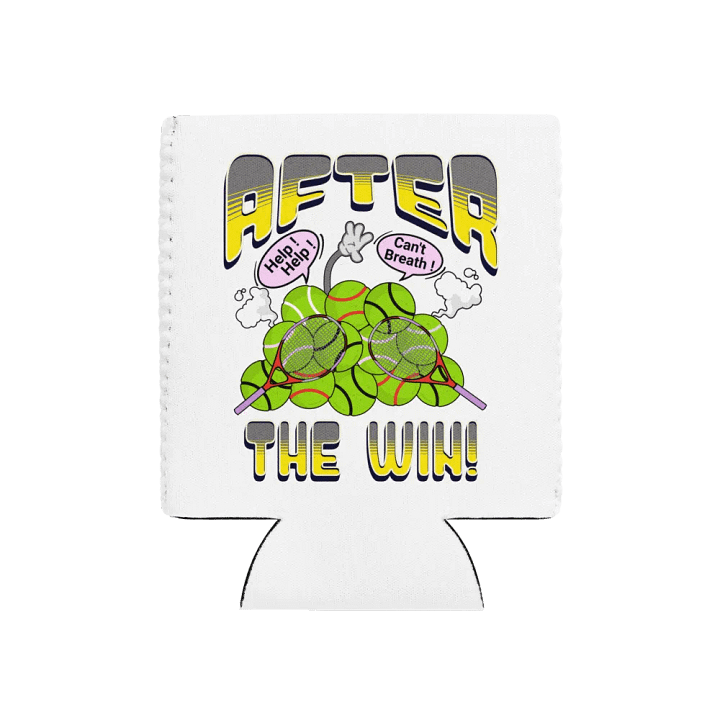 After The Win Tennis Ball Chaos Can Cooler product image (1)