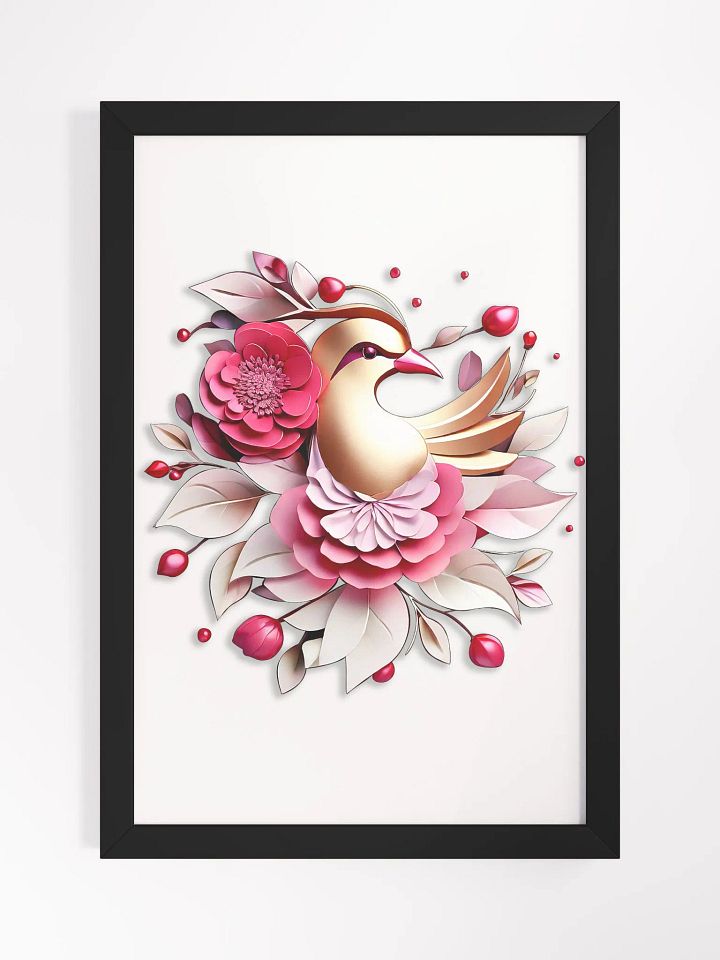 bird floral art product image (2)