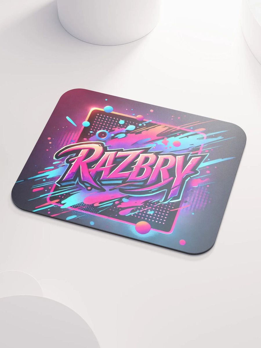 Razbry Reefs Neon Splash Mousepad product image (3)