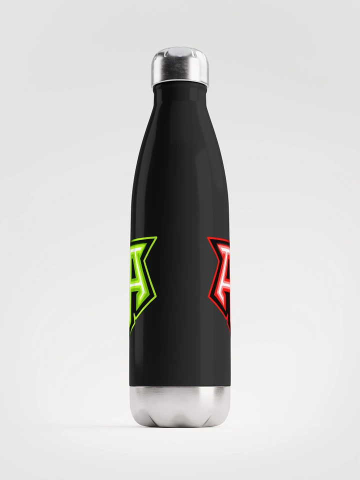 Hydrate (Dark or Light Side) - 17oz Stainless Steel Water Bottle product image (1)