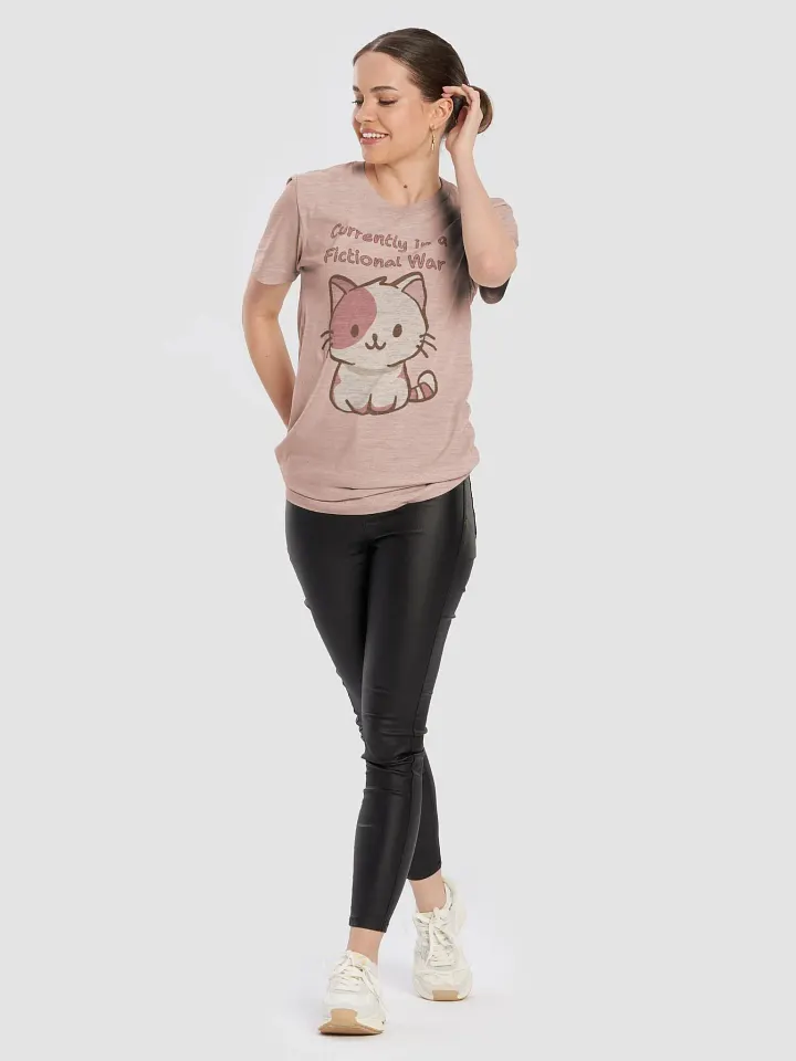 Currently in a fictional war, shirt product image (2)