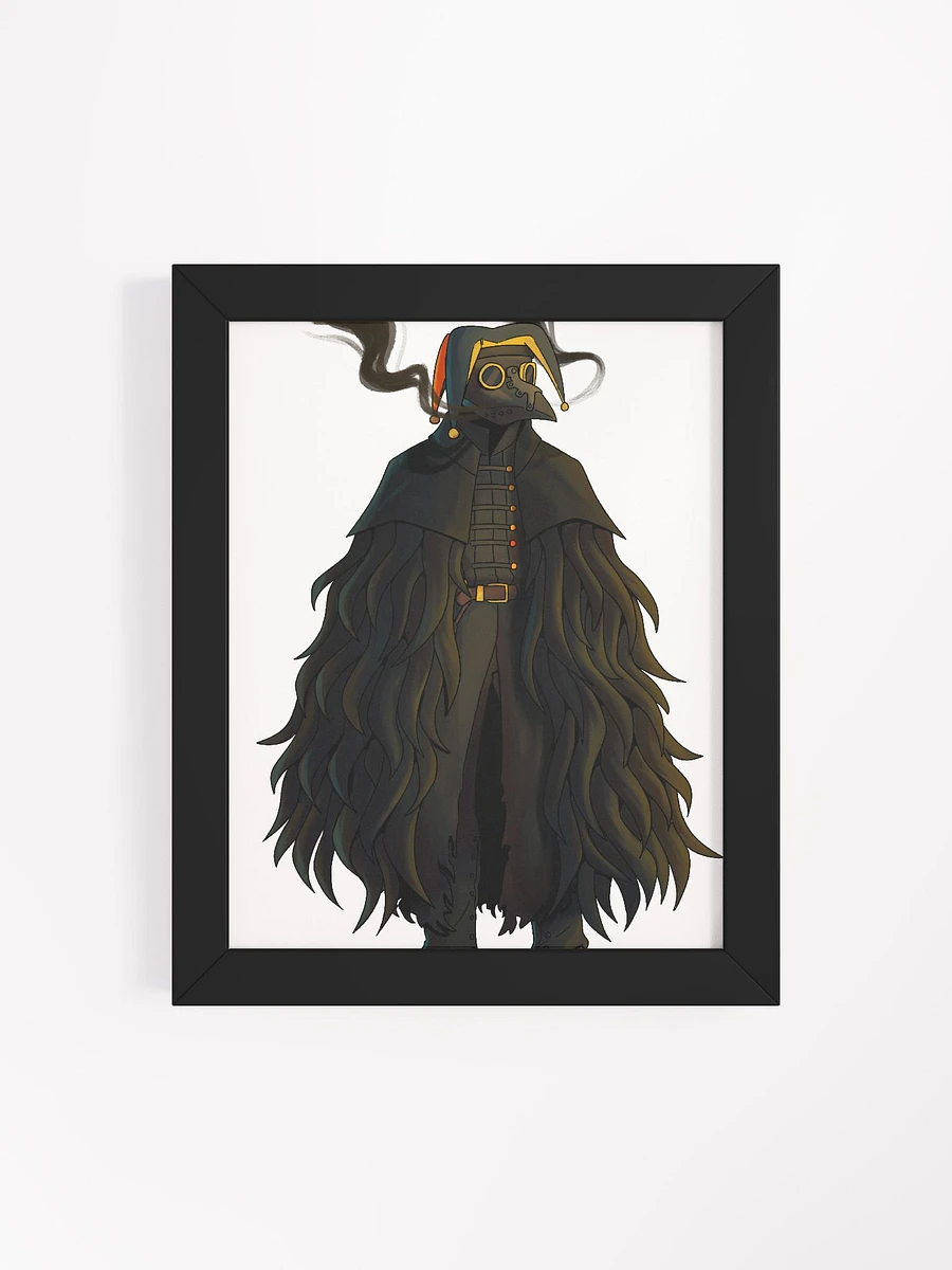 Plague Jester Smoke Framed Poster (Many Sizes!) product image (4)