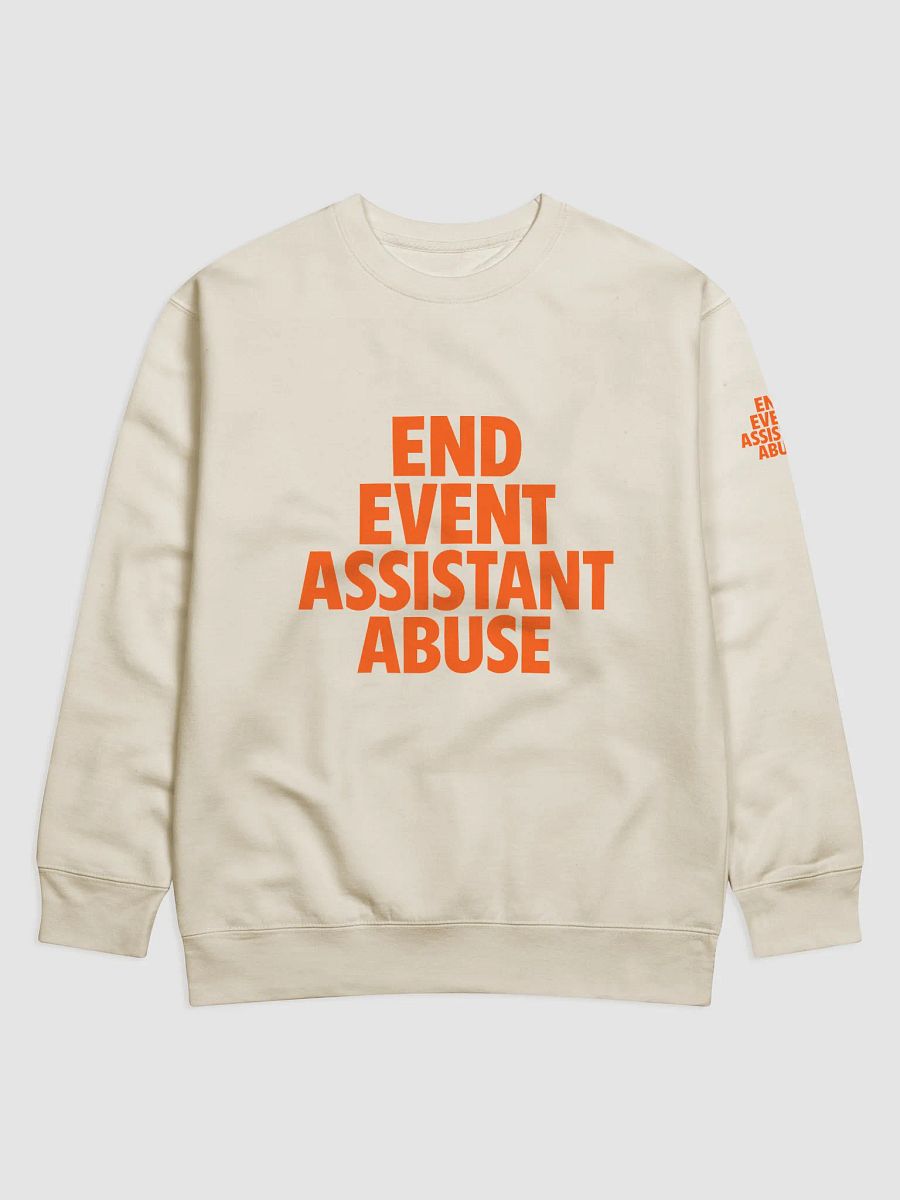 End Event Assistant Abuse Crewneck product image (2)