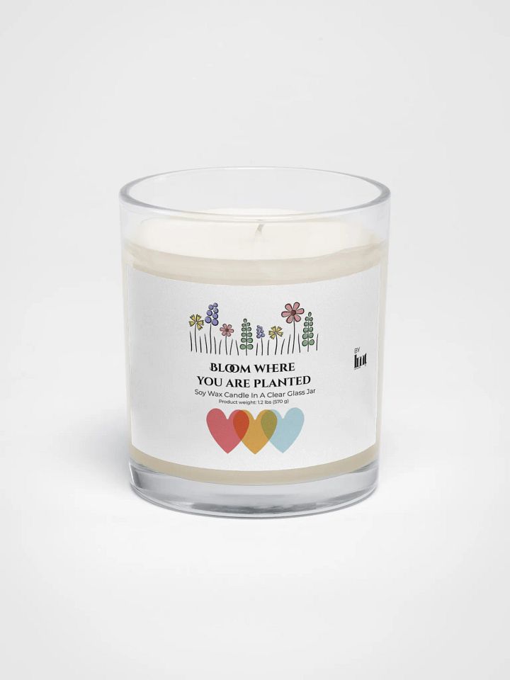 "Bloom Where You Are Planted" Soy Wax Candle product image (1)