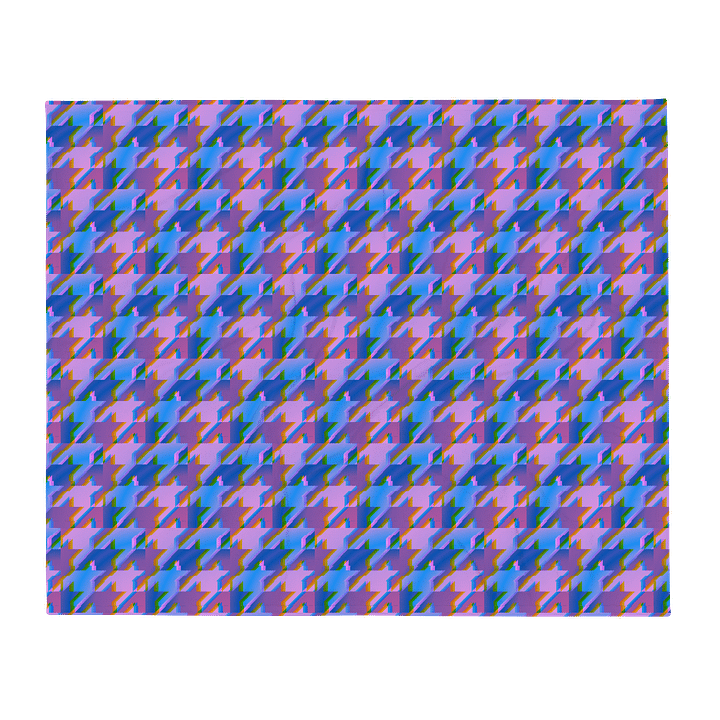 Houndsglitch x Vaporwave Throw Blanket product image (2)