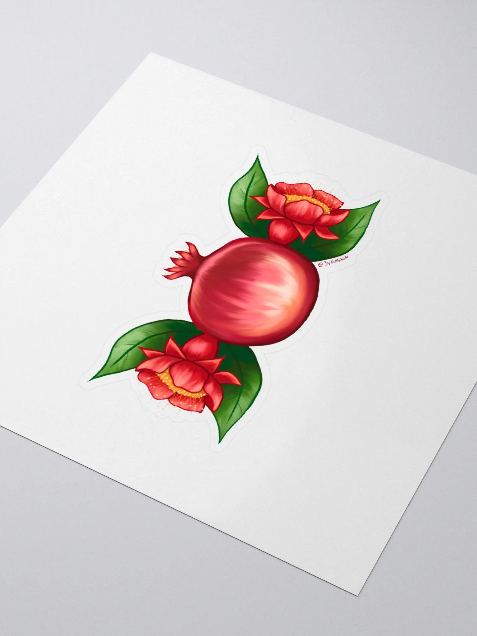 Triple Poms Sticker product image (8)