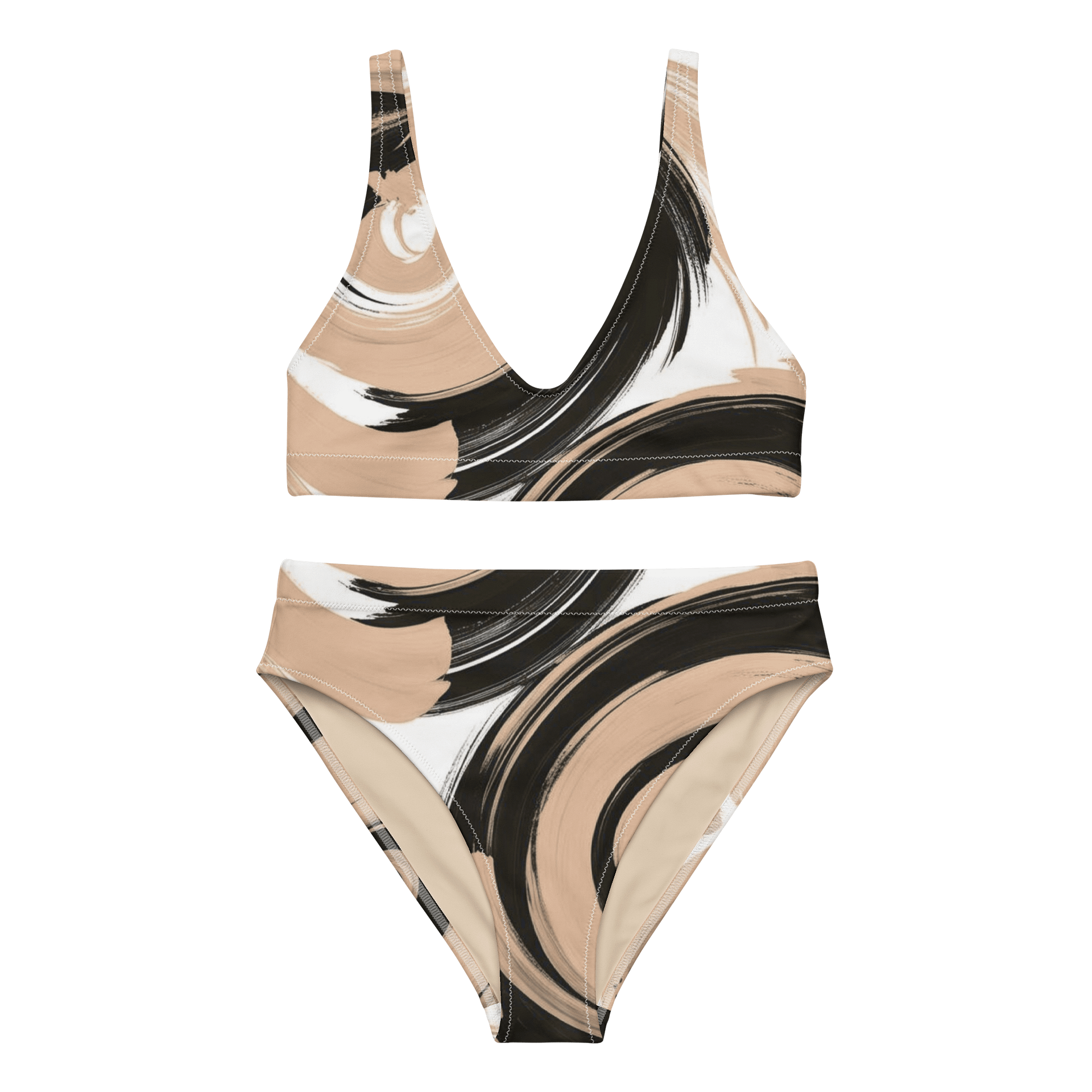 CoCo Swirl High Waisted Bikini product image (1)