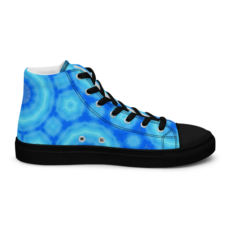 Abstract Circular Pattern in Blues product image (7)