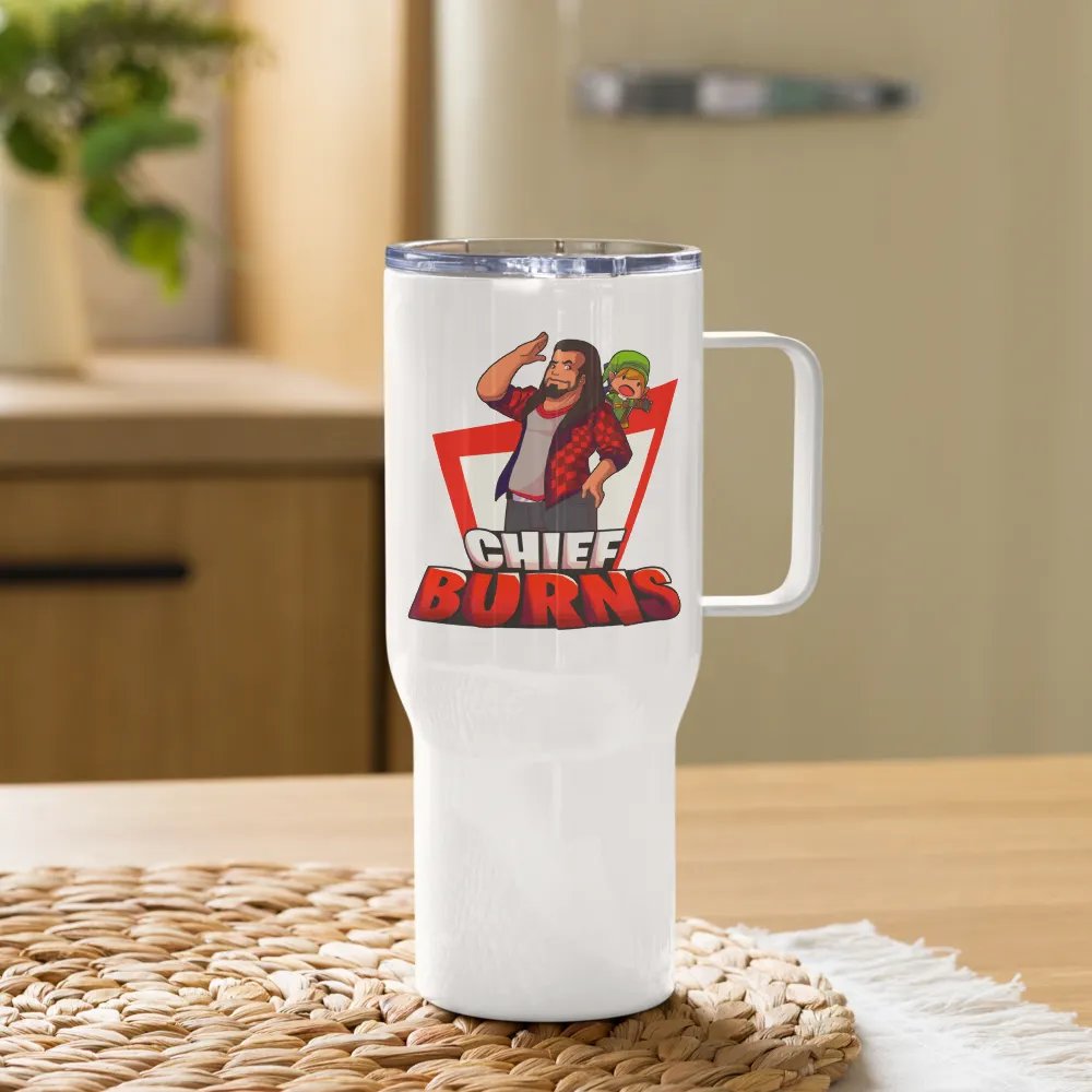 Chief Burns Travel Mug w/ Handle product image (11)