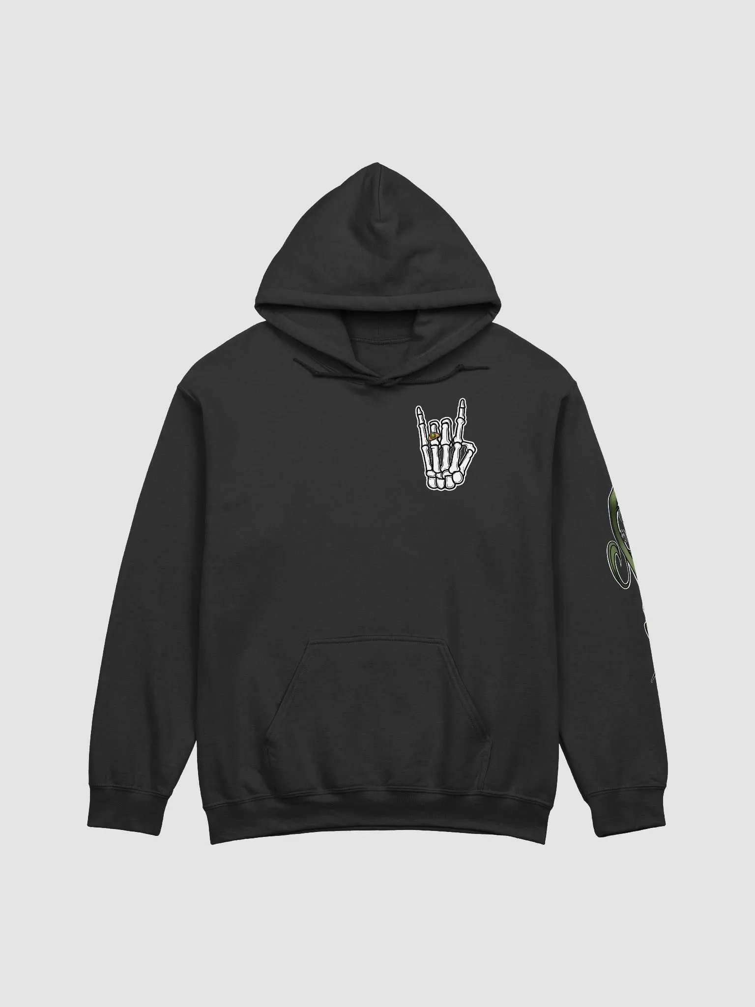 it's fine i'm fine hoodie (left sleeve) product image (1)
