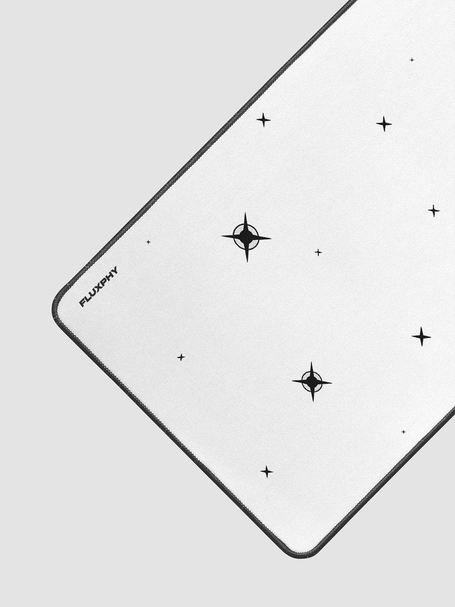 White Star Mousepad by Fluxphy product image (3)